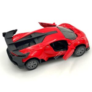 Bugatti with Openable Doors, Metal Toy Car