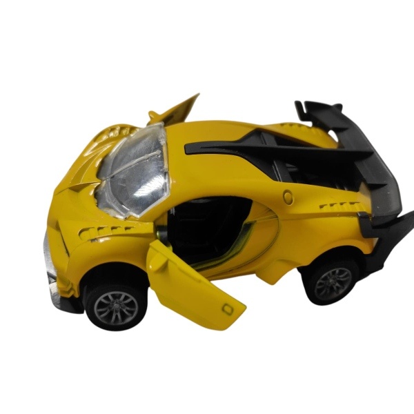 Bugatti with Openable Doors, Metal Toy Car