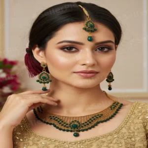 Traditional Kundan Necklace Set