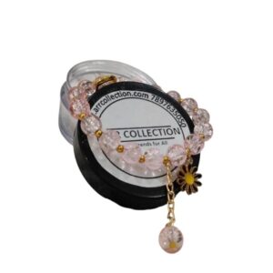 Elegant Beaded Charm Bracelet
