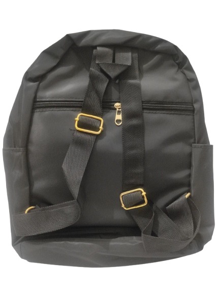 Medium Backpack Bag for Girls and Women (Black)